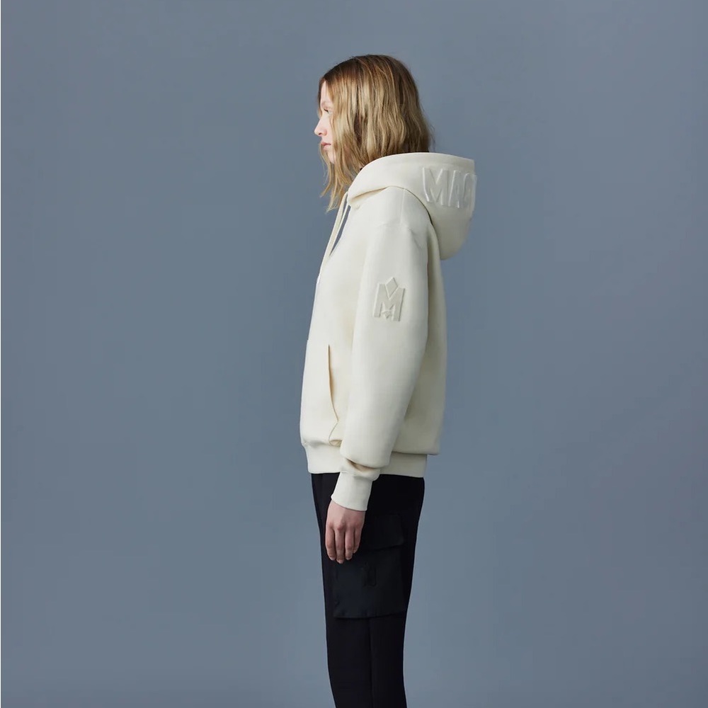 KRYS hoodie with velvet embroidery